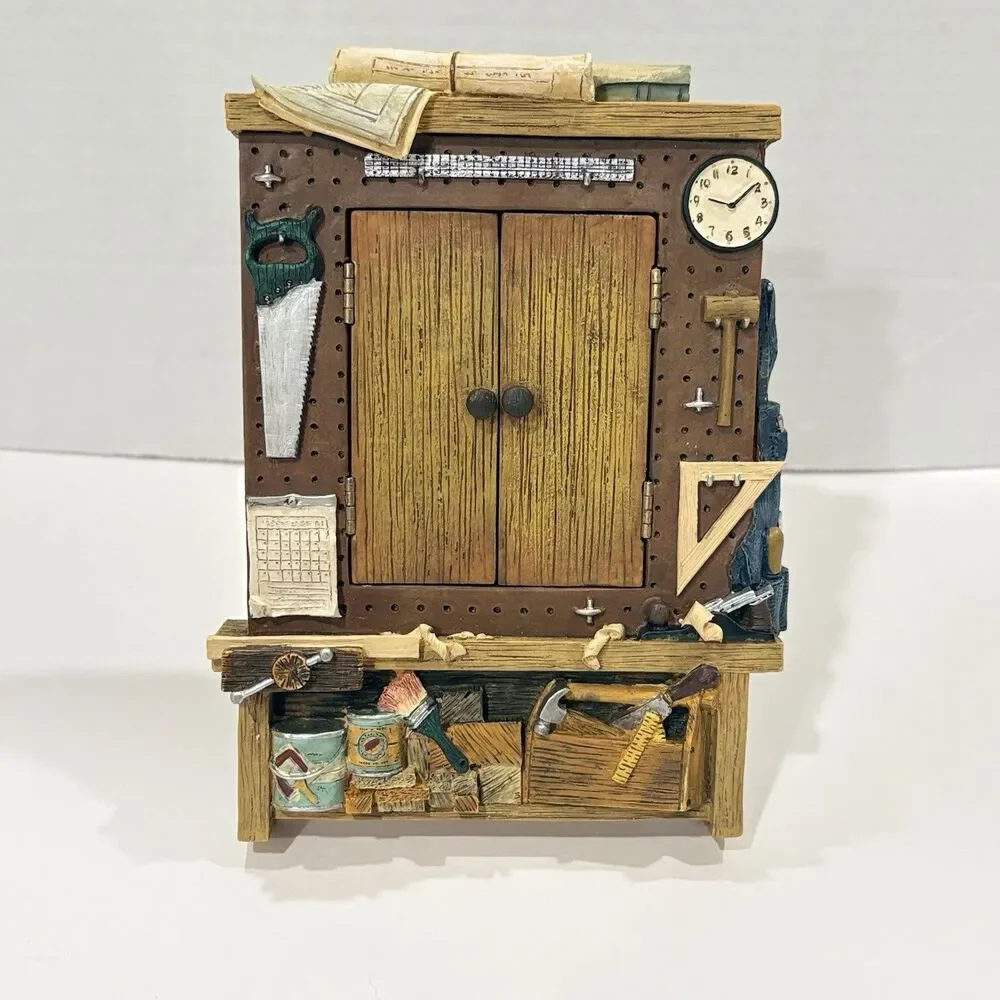 FIGI 3D Photo Frame NIB WorkShop PFH-WO-301 Saw Hammer Paint Brush Vice 3.5”x5”